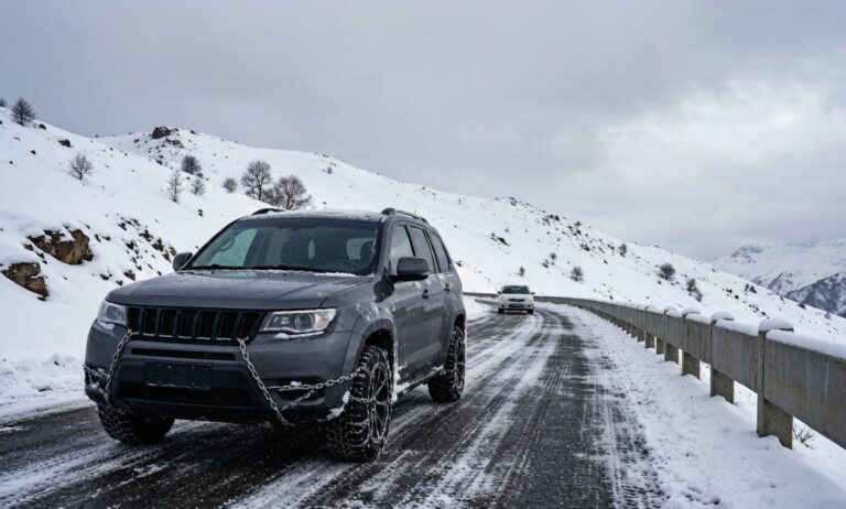 Winter Driving in Xinjiang: Snow, Chains & Safe Mountain Passes